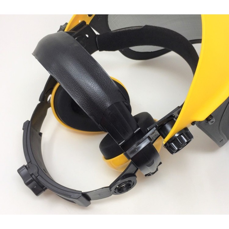 Protector rejilla metálica con auriculares Oregon