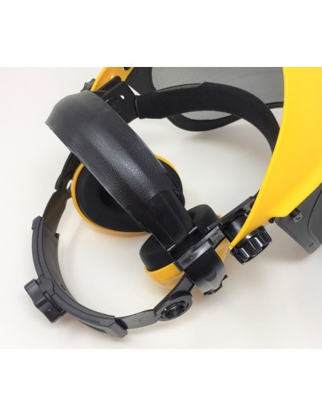 Protector rejilla metálica con auriculares Oregon