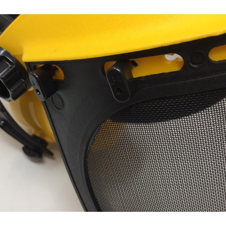 Protector rejilla metálica con auriculares Oregon