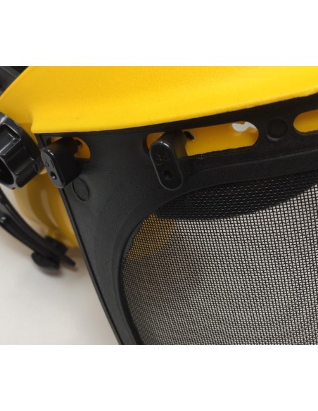 Protector rejilla metálica con auriculares Oregon