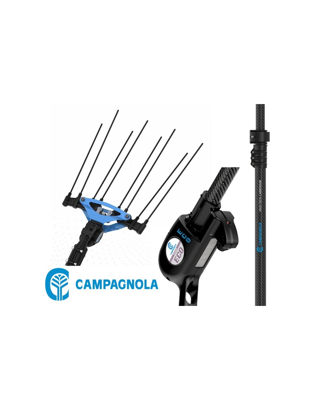 VAREADOR Campagnola MASTER 12V Telescópico 220cm