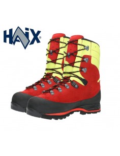 Haix Protector Forest 2.0 603114 Rojo-Amarillo clase 2 Motosierra Gore-Tex forestal B 