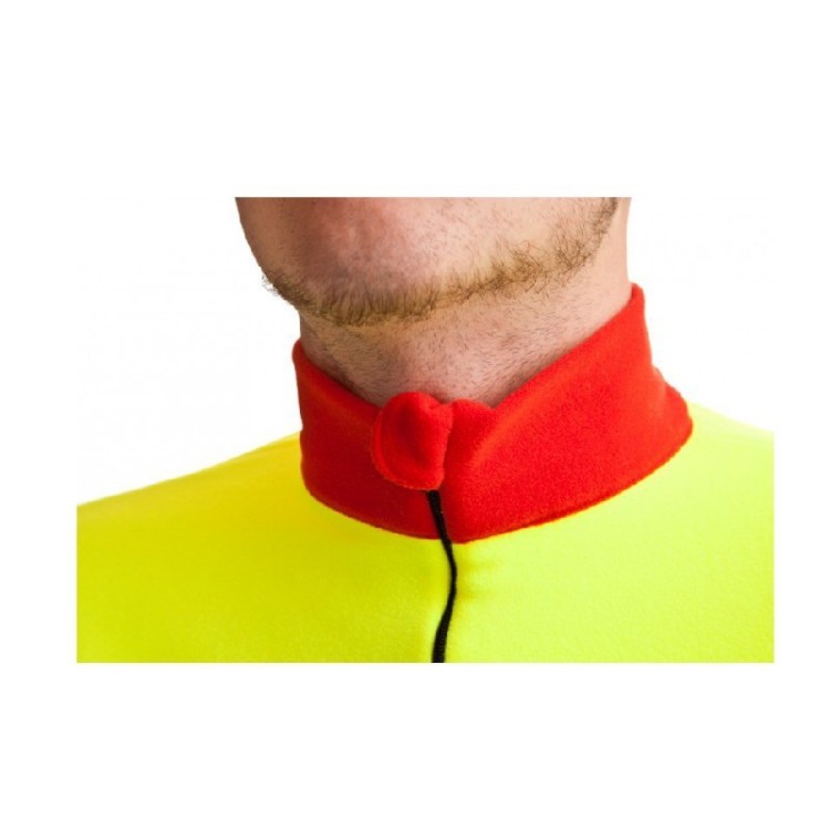 Camiseta Husky Pfanner rojo y amarilllo