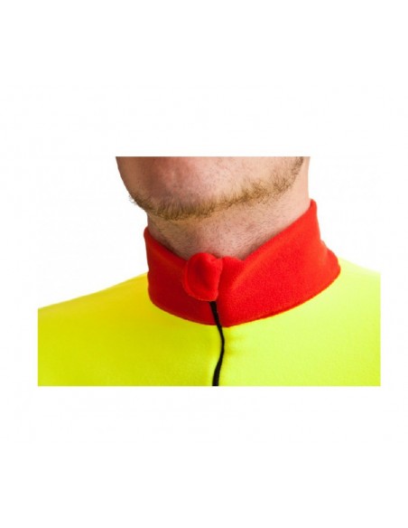 Camiseta Husky Pfanner rojo y amarilllo