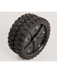Conjunto de ruedas dobles para desbrozadoras AsMotor AS 21, AS26