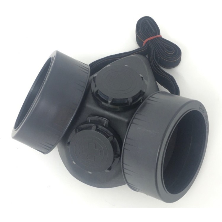 Mascarilla Agrícola para fumigar con cartuchos recargables.