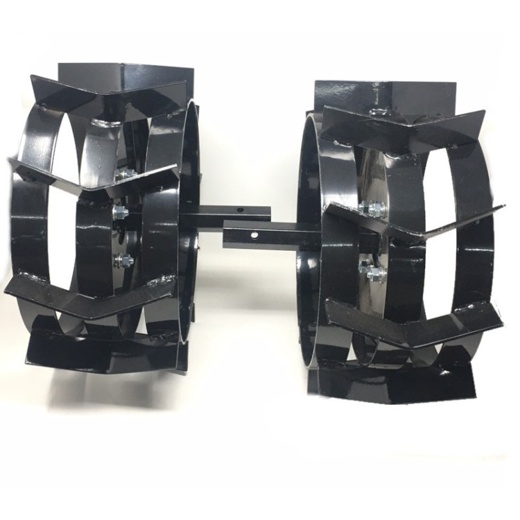 Ruedas metálicas para motoazadas Eje Hex. 23mm