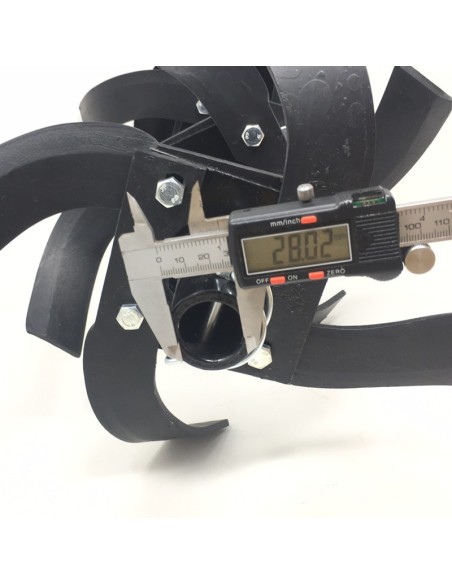 Juego de azadas Eje Redondo 28 mm