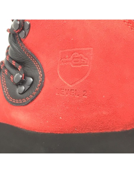 Botas para proteger el pie de la motosierra