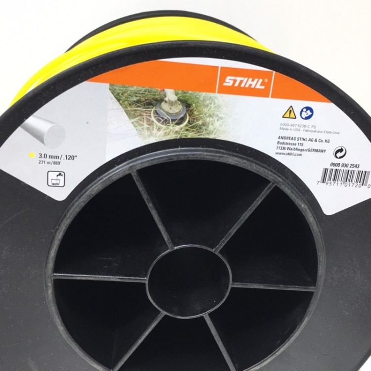 Hilo de Nailon Stihl 3 mm Redondo 271m