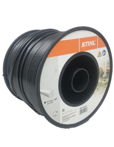 Nailon para desbrozadoras Stihl 3.3 mm 130 m Redondo.