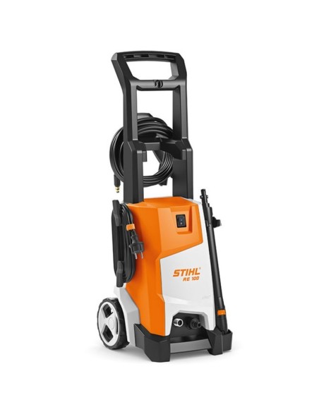 Stihl RE 100 → Hidrolimpiadora compacta.