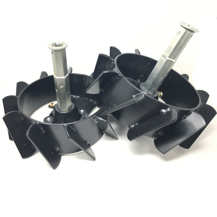 Ruedas metálicas para motoazadas Eje Hexagonal 23mm