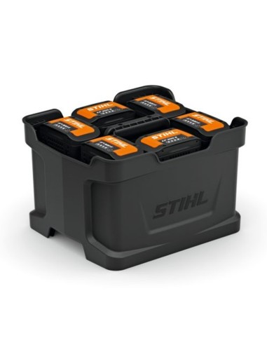 Soporte de baterías Stihl.