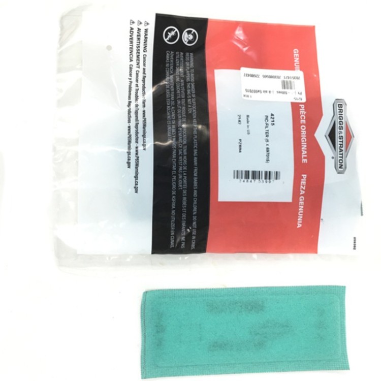 Prefiltro motores Briggs & Stratton.