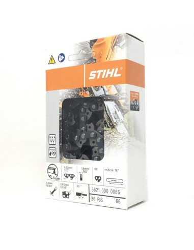 Cadena Motosierra Stihl 66 Esl. - 3/8" - 0,063".