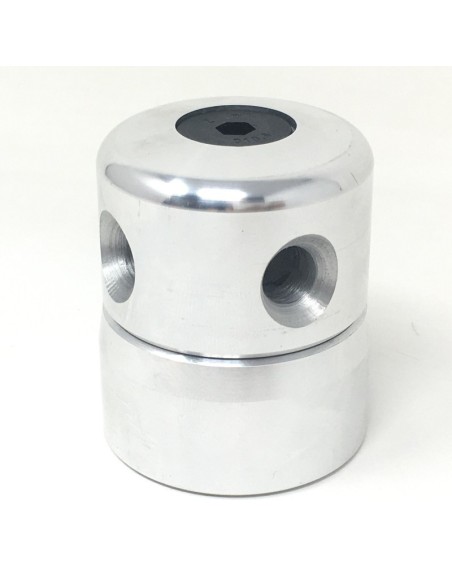 Cabezal multihilo de aluminio.