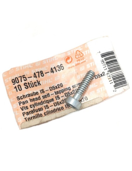 Tornillo cilíndrico IS-D5x20 vareador Stihl SP 92