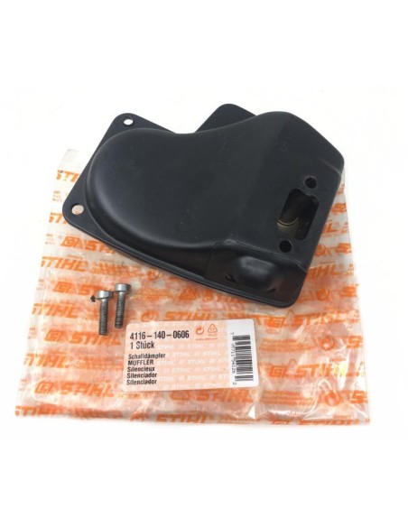 Silenciador de escape para desbrozadora Stihl