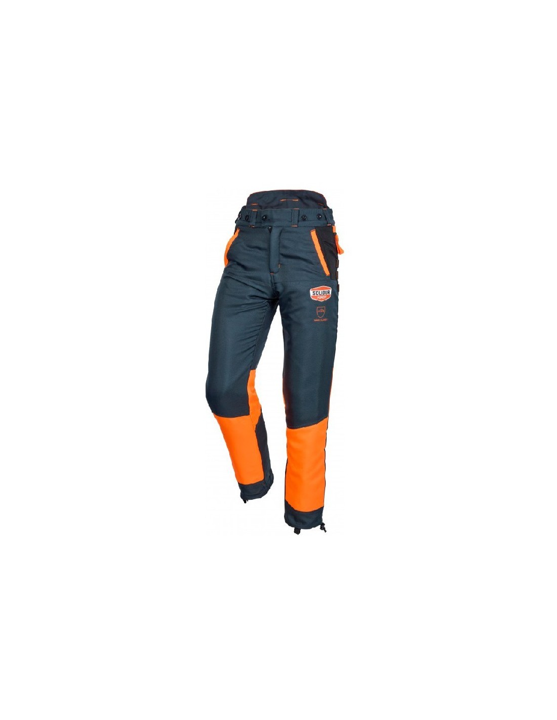 Solidur - Pantalón anticorte para motosierras (Clase 2) (ROPA DE SEGURIDAD  AQUÍ) Elige la talla L