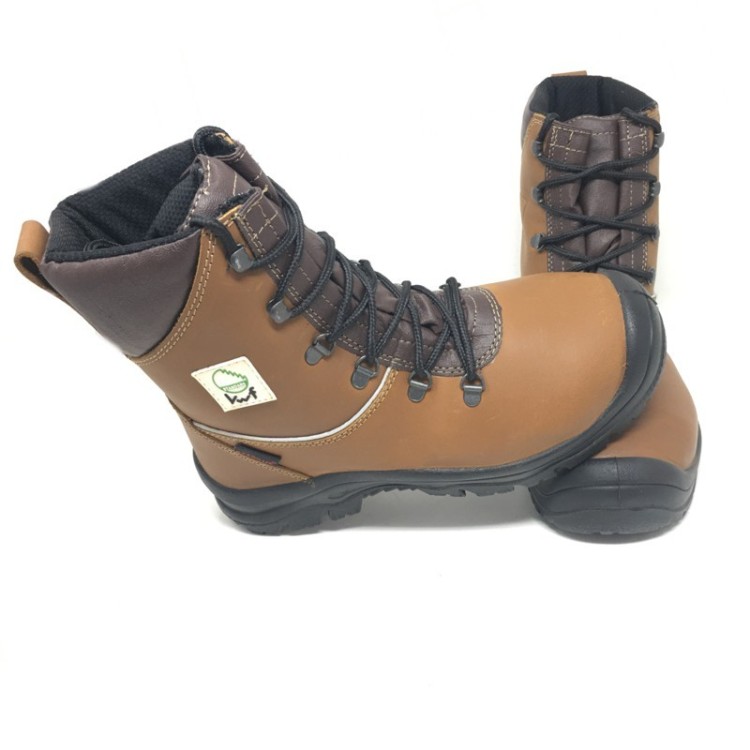 Bota Anticorte de Cuero - Clase 2