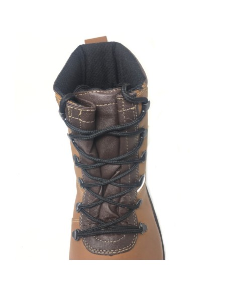 Bota Anticorte de Cuero - Clase 2