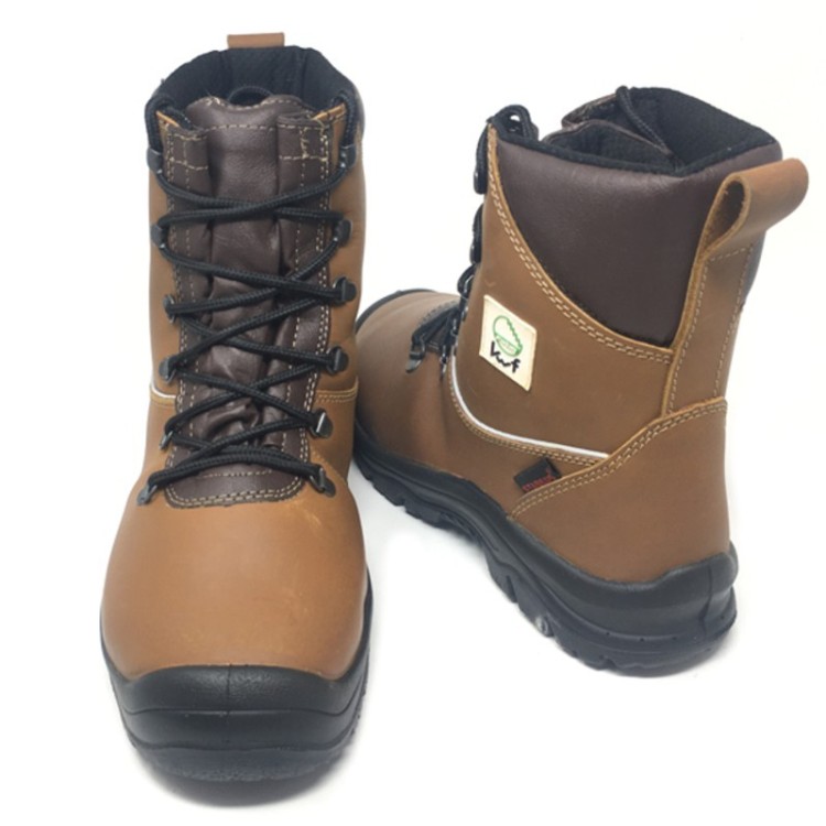 Bota Anticorte de Cuero - Clase 2