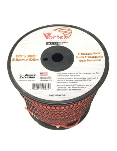 Bobina de Nylon Vortex 3,3 mm, 109 m