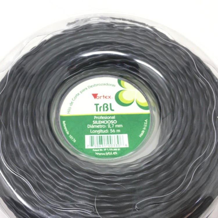 Hilo de nailon Vortex 2,7mm 56 metros trenzado