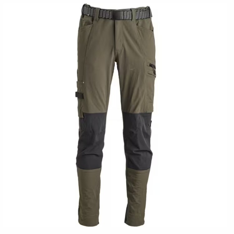 Cómodos pantalones de trabajo Kramp, elásticos y duraderos.