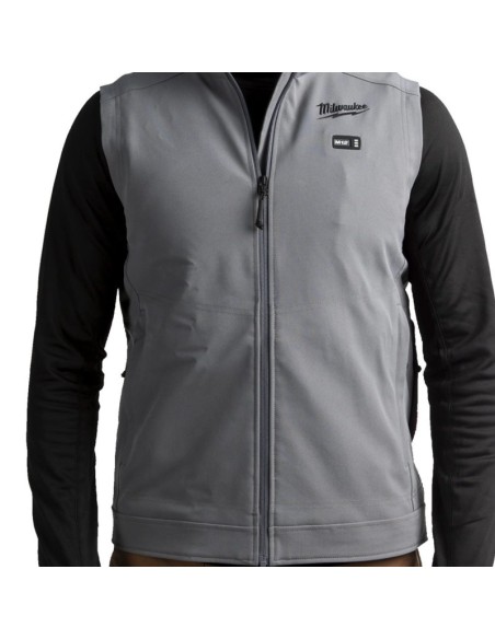 Chaleco TOUGHSHELL gris calefactado M12