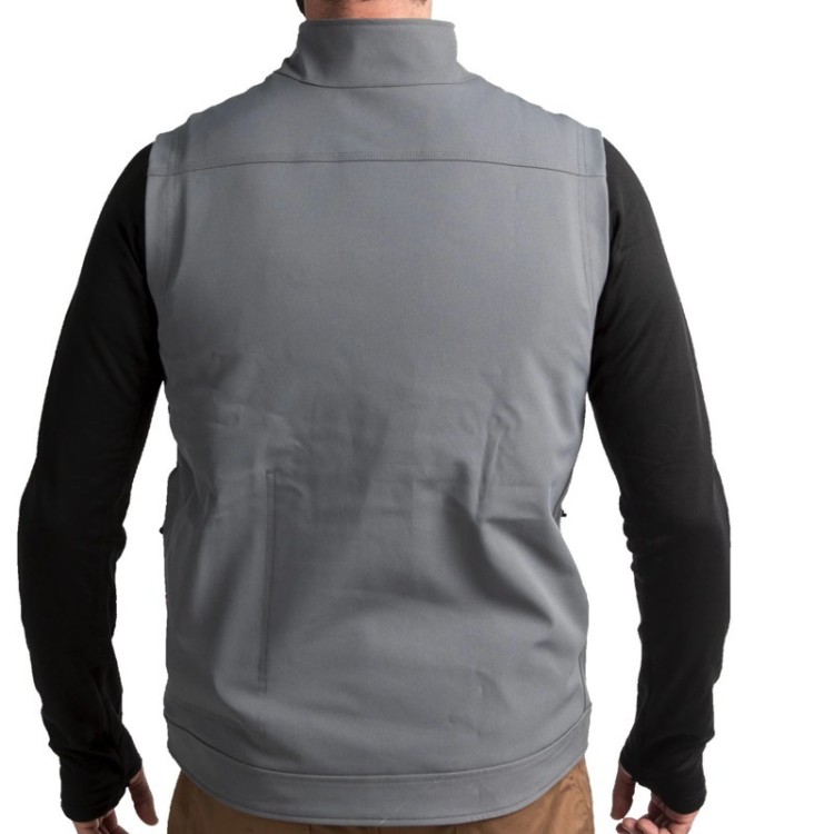 Chaleco TOUGHSHELL gris calefactado M12