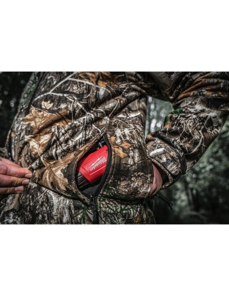 Chaqueta calefactada Premium Camuflaje