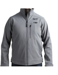 Chaqueta calefactada premium gris M12