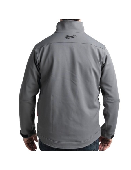 Chaqueta calefactada premium gris M12
