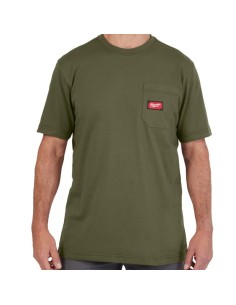 Camiseta Verde de trabajo manga corta - Milwaukee