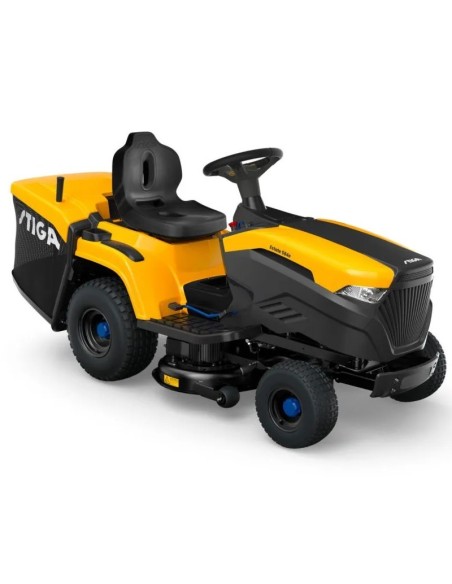 Tractor cortacésped Stiga Estate 584e 100% eléctrico.