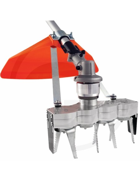 Accesorio minicultivador universal para desbrozadoras