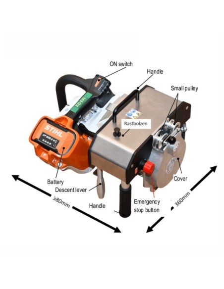 Trepador de arboles Eder 240-11 B