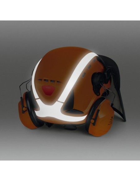 Casco Stihl ADVANCE X-CLIMB con bandas reflectantes.