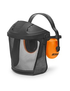 Visor Stihl con rejilla de nylon y protectores auditivos