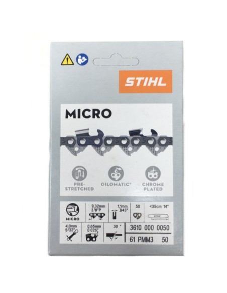 Cadena Motosierra Stihl 50 Esl. - 3/8"P - 0,025"