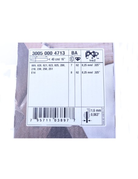 Espadín STIHL Light 04 40 cm - 62 eslabones