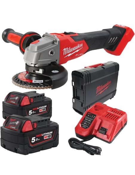 Amoladora de Batería - Milwaukee M18 FSAG125XB 502X