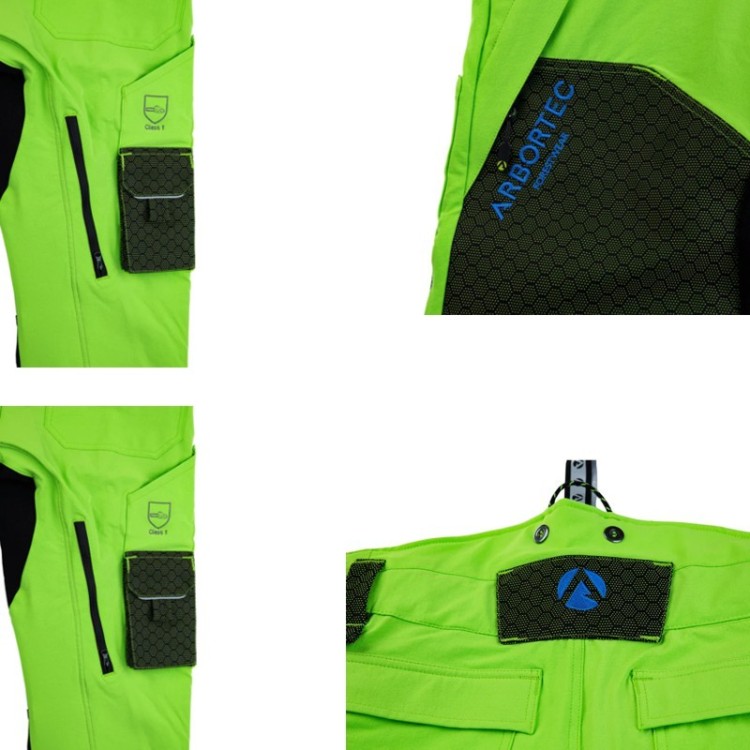 Pantalon Anticorte Arbortec DEEP FOREST - Clase 1 TIPO A