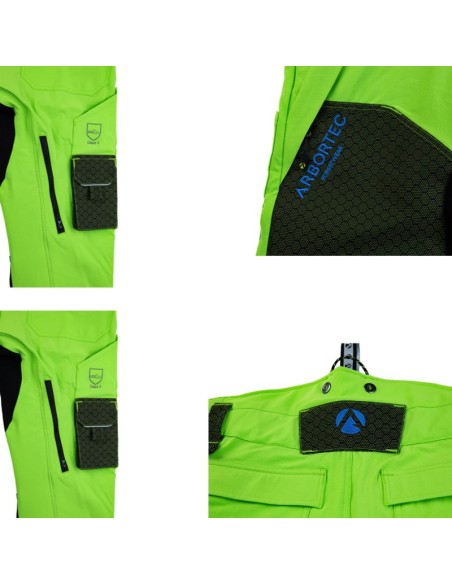Pantalon Anticorte Arbortec DEEP FOREST - Clase 1 TIPO A