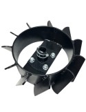 Ruedas metálicas para motoazadas eje redondo de 28mm