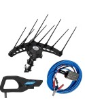Conjunto vareador Campagnola Hercules con motor Power 58 Plus y Cable 12 v