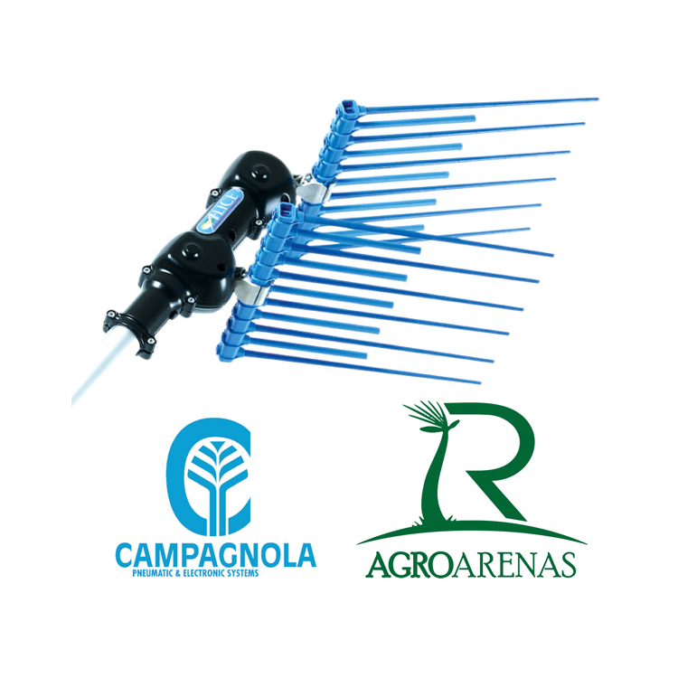 Vareador Campagnola Alice con motor Kawasaki