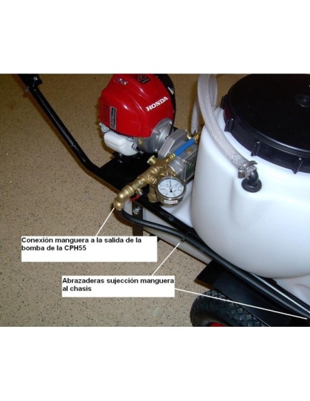 Enrollador de manguera para carretilla de fumigar Honda CPH55